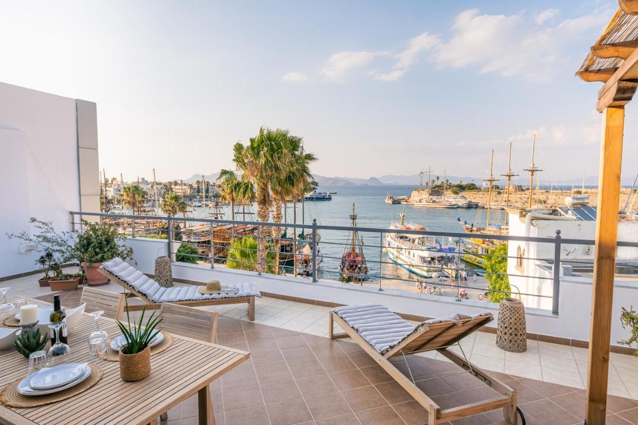 Апартаменты Attico Blu - Sea View Penthouse Кос Экстерьер фото